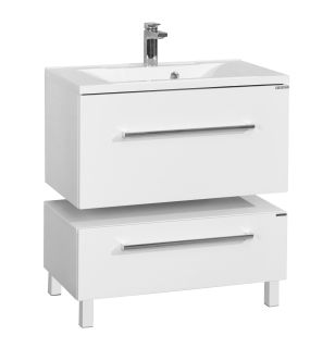 Тумба под раковину Акватон Мадрид М 80см белый 1A126801MA010